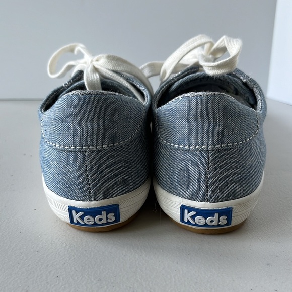 Keds Denim Canvas Sneakers Dream Foam Insole Size US 6 - Picture 6 of 17